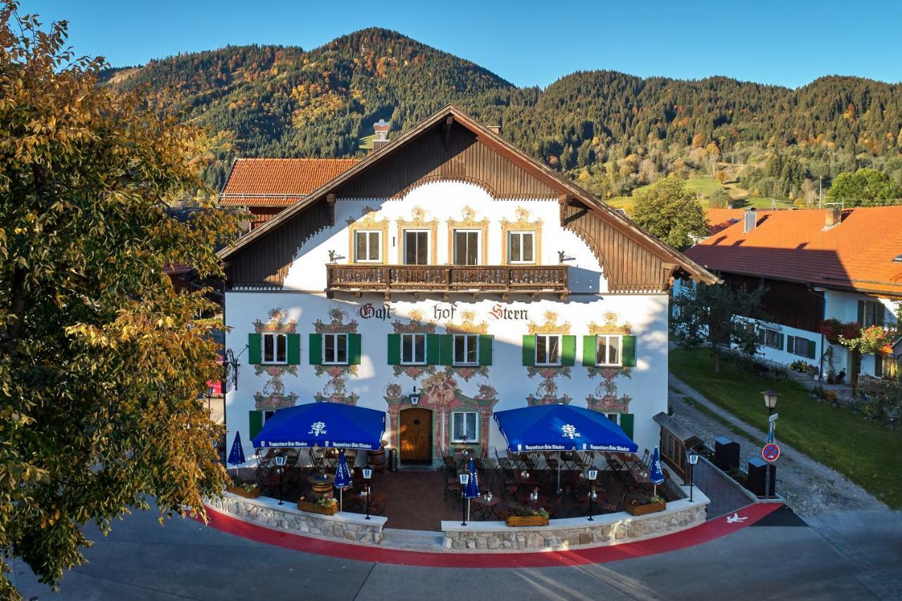 Ferienwohnungen Im Gasthof Stern Inklusive Koenigscard Unterammergau Ngoại thất bức ảnh